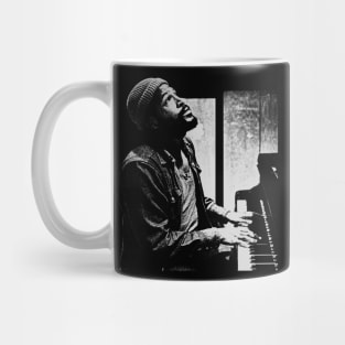 Marvin Gaye is Piono Song White Mug